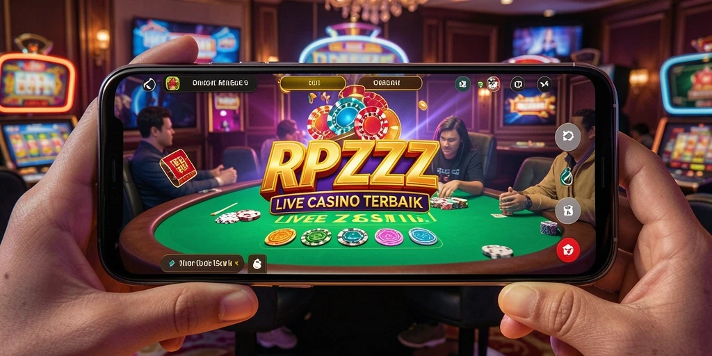 Tampilan gameplay seru di RPZZZ Live Casino.